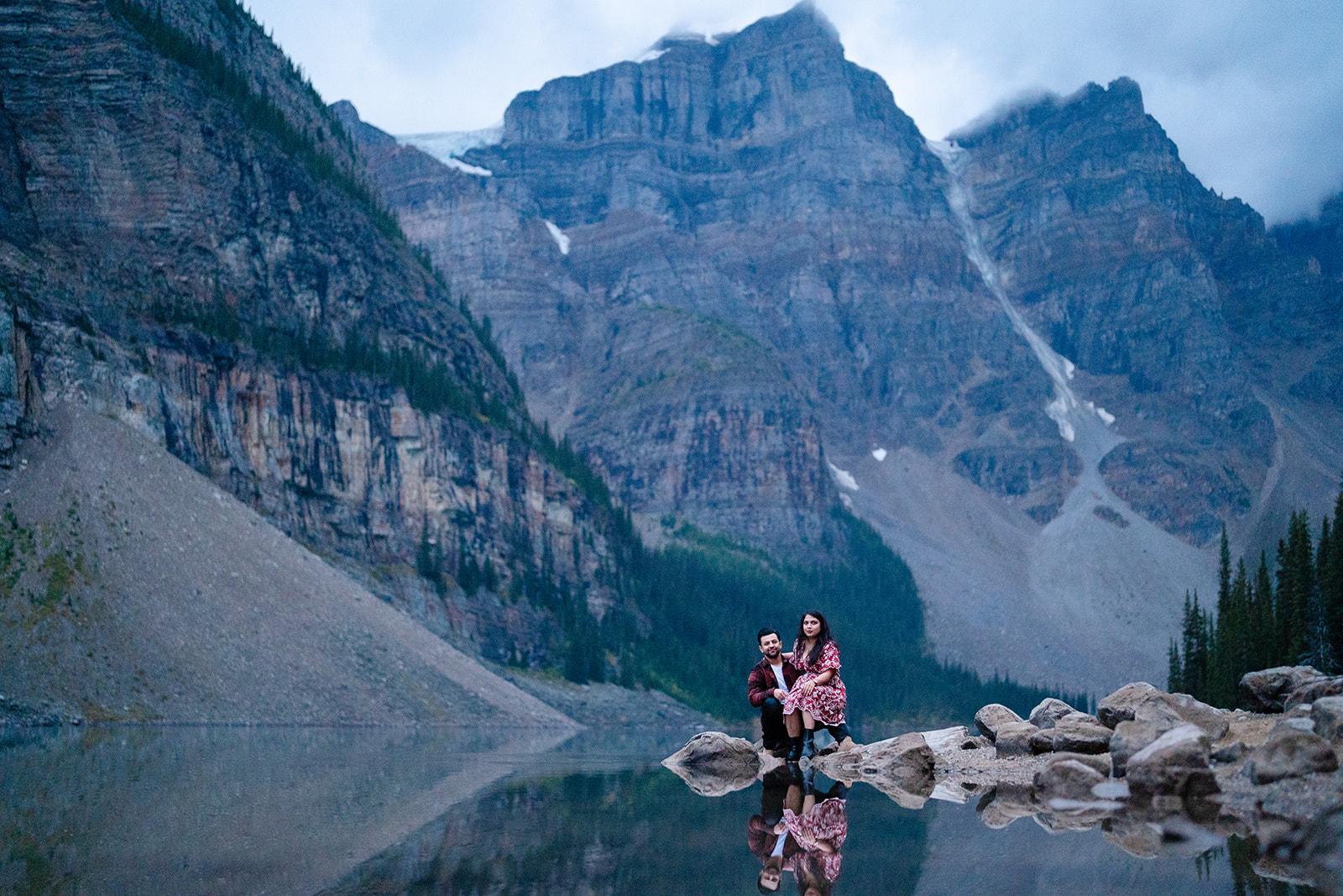 Jan & Aman - Destination Engagement Session - Banff, Canada